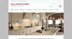 Desktop Screenshot of hallmarkstone.com